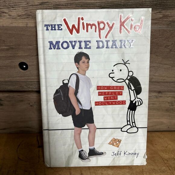The Diary of a Wimpy Kid Movie Diary How Greg Heffley Went Hollywood by Jeff Kin - Picture 1 of 10
